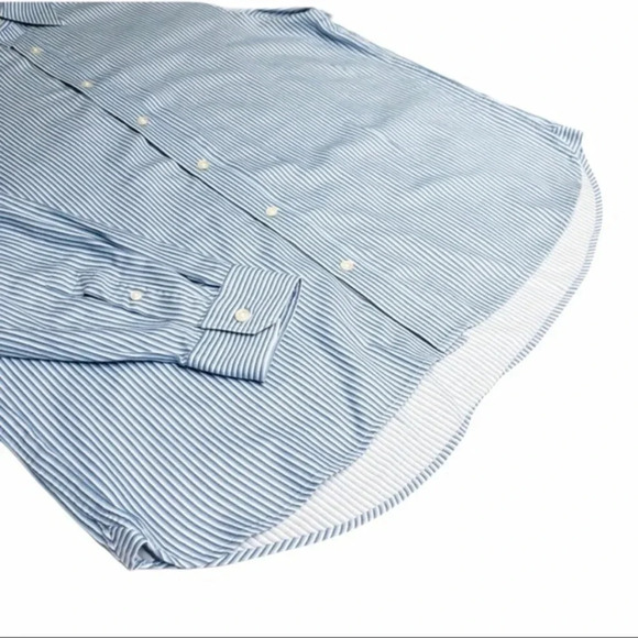 Michael Kors Mens Striped Button-down Shirt Size Large - Picture 5 of 7